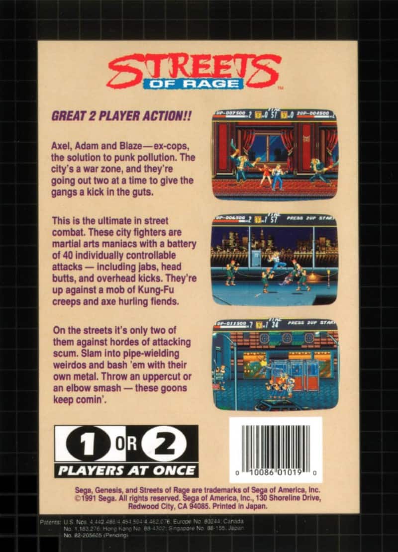 A Retro Review - Streets Of Rage - The 'Tude Dude