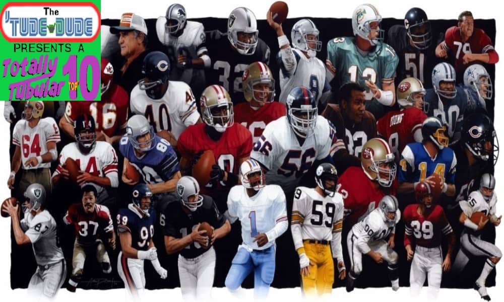 RANKING THE BEST NFL PLAYER FROM EACH TEAM OF ALL TIME 