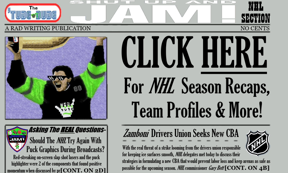 Link to NHL Section